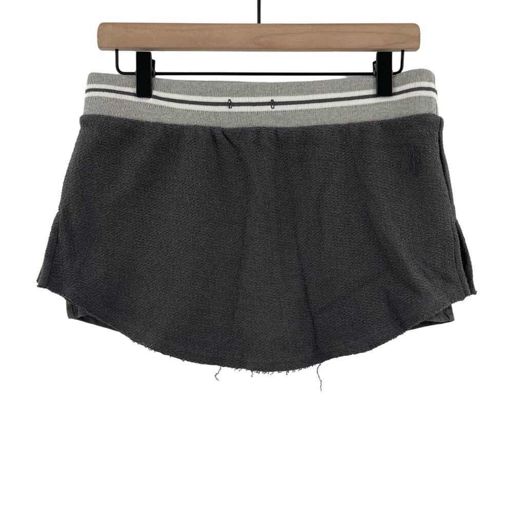 FREE PEOPLE MOVEMENT Skirt Size Small Skort Gray Sporty Activewear Athleisure